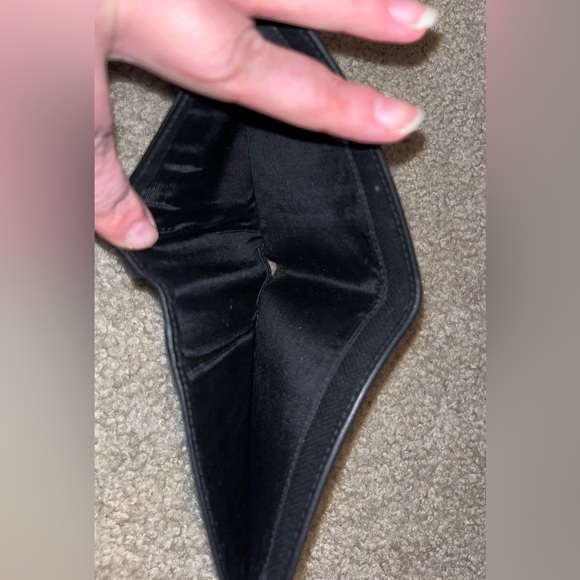 Salvatore Ferragamo Bifold Wallet Double Textured Black EUC - Picture 6 of 6